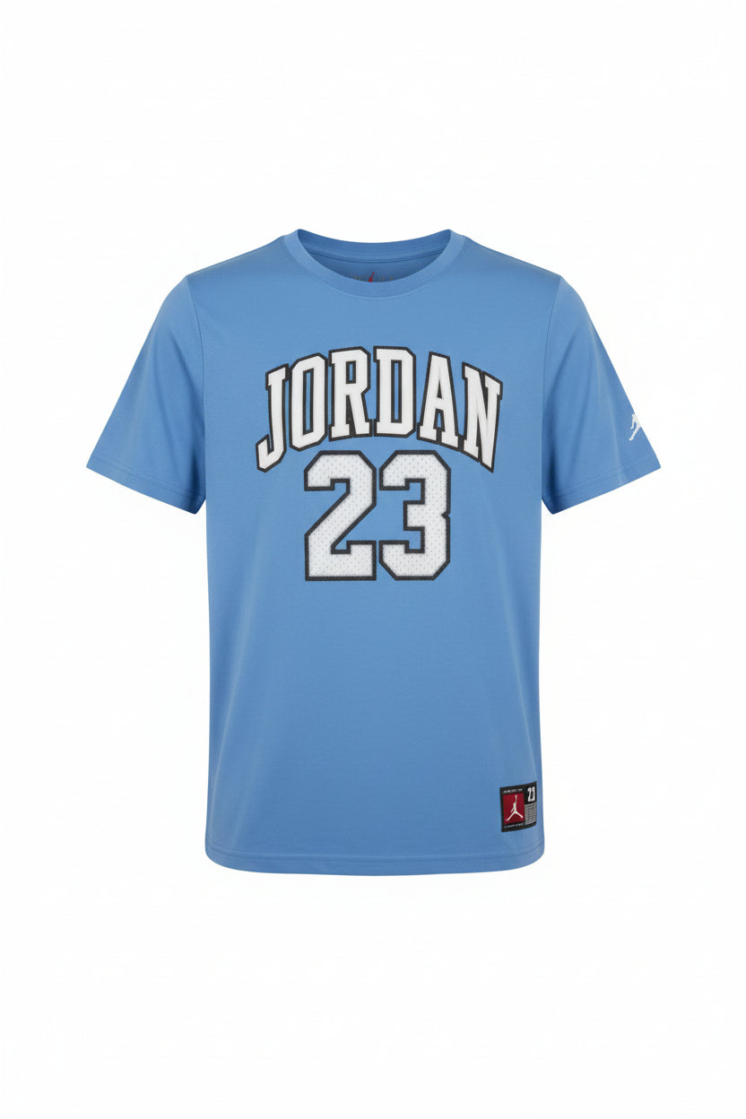 Jordan 23 Kids Tee – Embroidered Patch Logo | 60% Cotton 40% Polyester