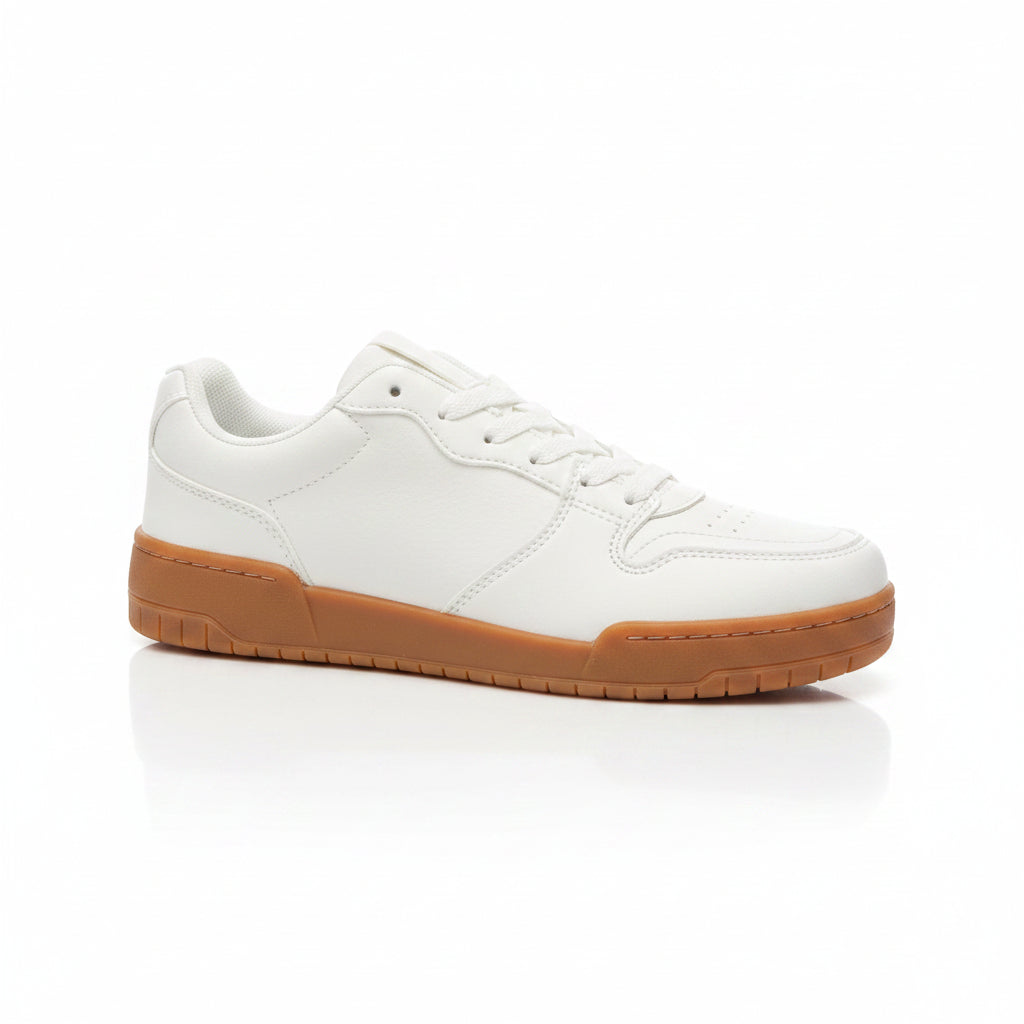 Men's Hard Soda White Sneakers