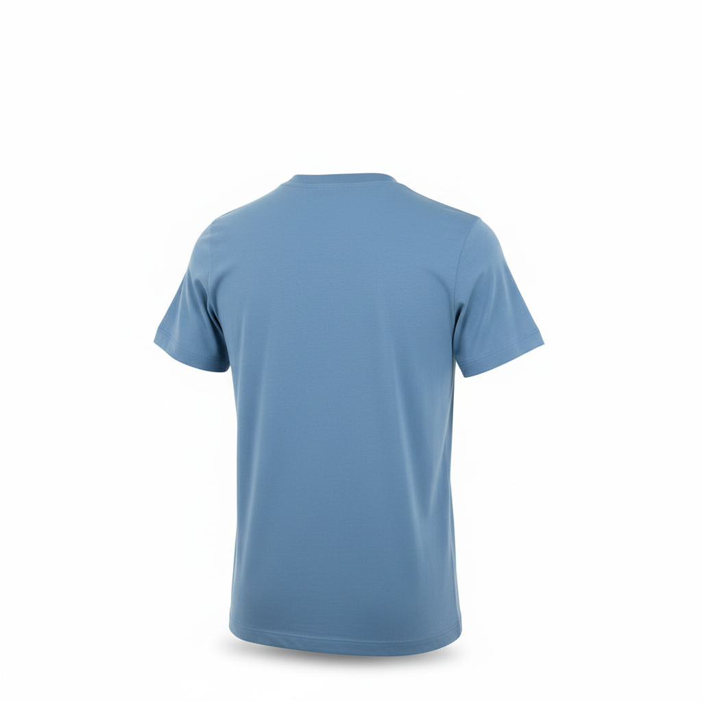Nike Kids Embroidered Swoosh Tee – Cadet Blue | 100% Cotton