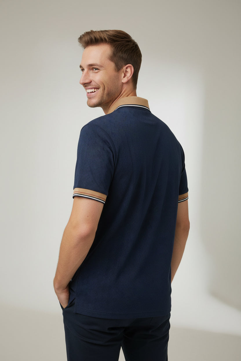 Men's Polo Shirt | Dark Blue | Moderno Jeans