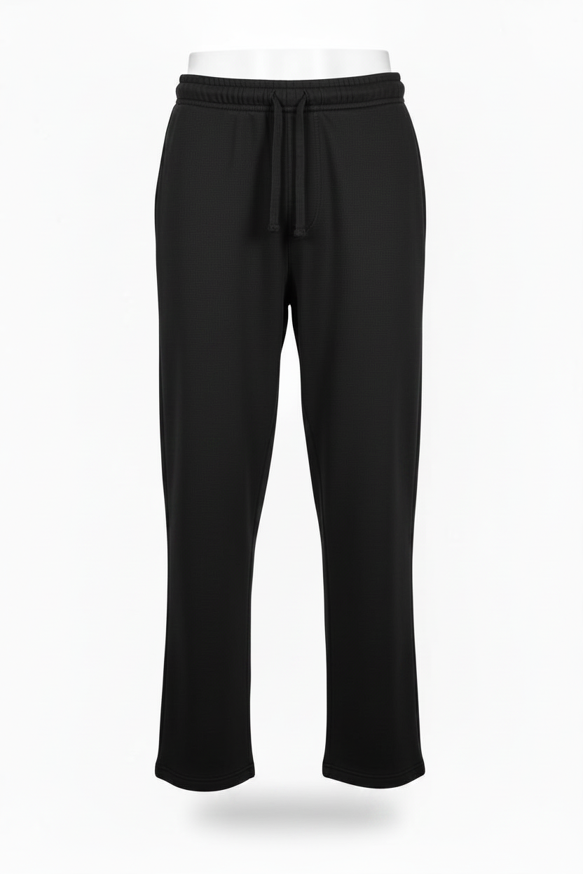 Men's Plain Open Bottom Joggers