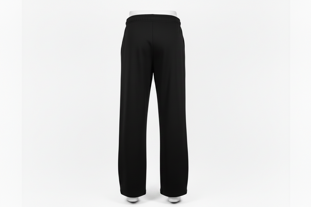 Men's Plain Open Bottom Joggers