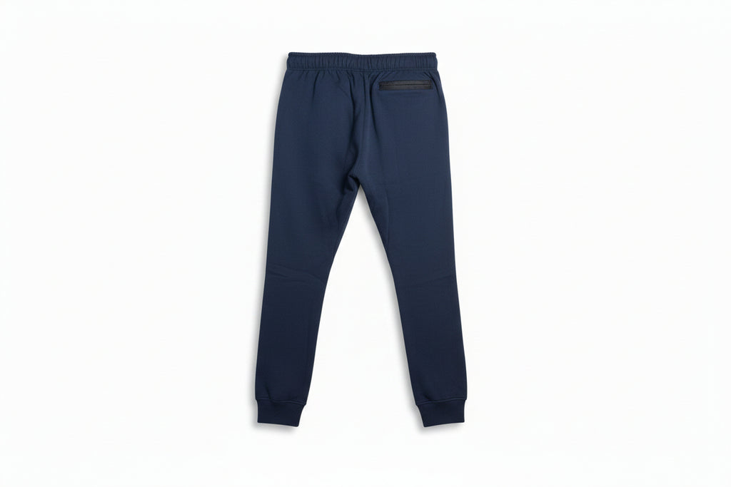 Unisex Cotton Blend Joggers Zipper Pockets