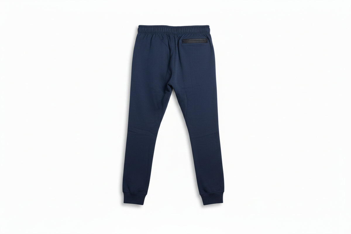 Unisex Cotton Blend Joggers Zipper Pockets