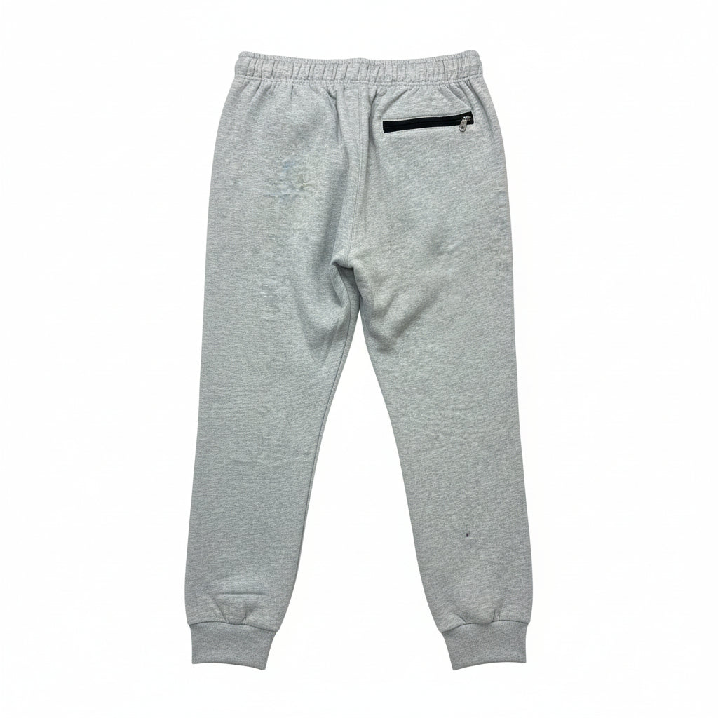 Unisex Cotton Blend Joggers Zipper Pockets