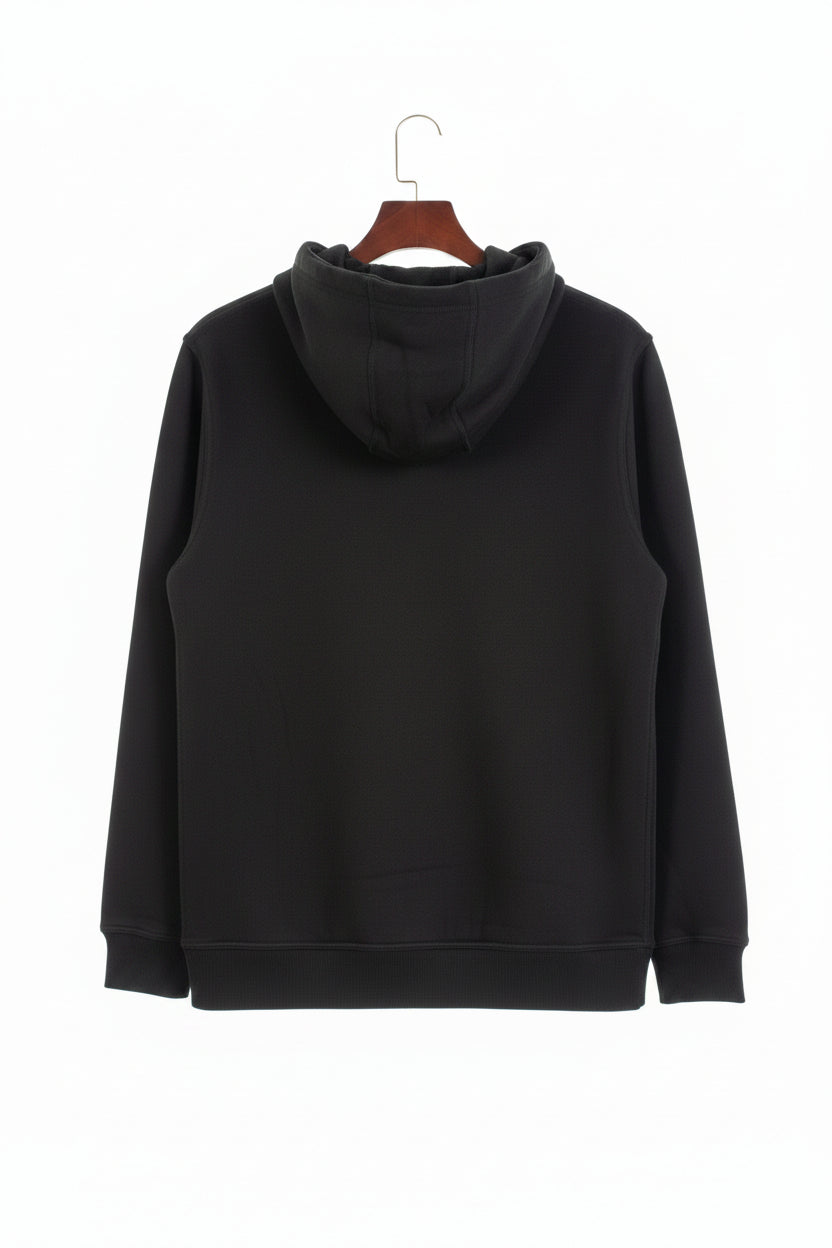 Nike Men's Pullover Hoodie | Light Grey & Black
