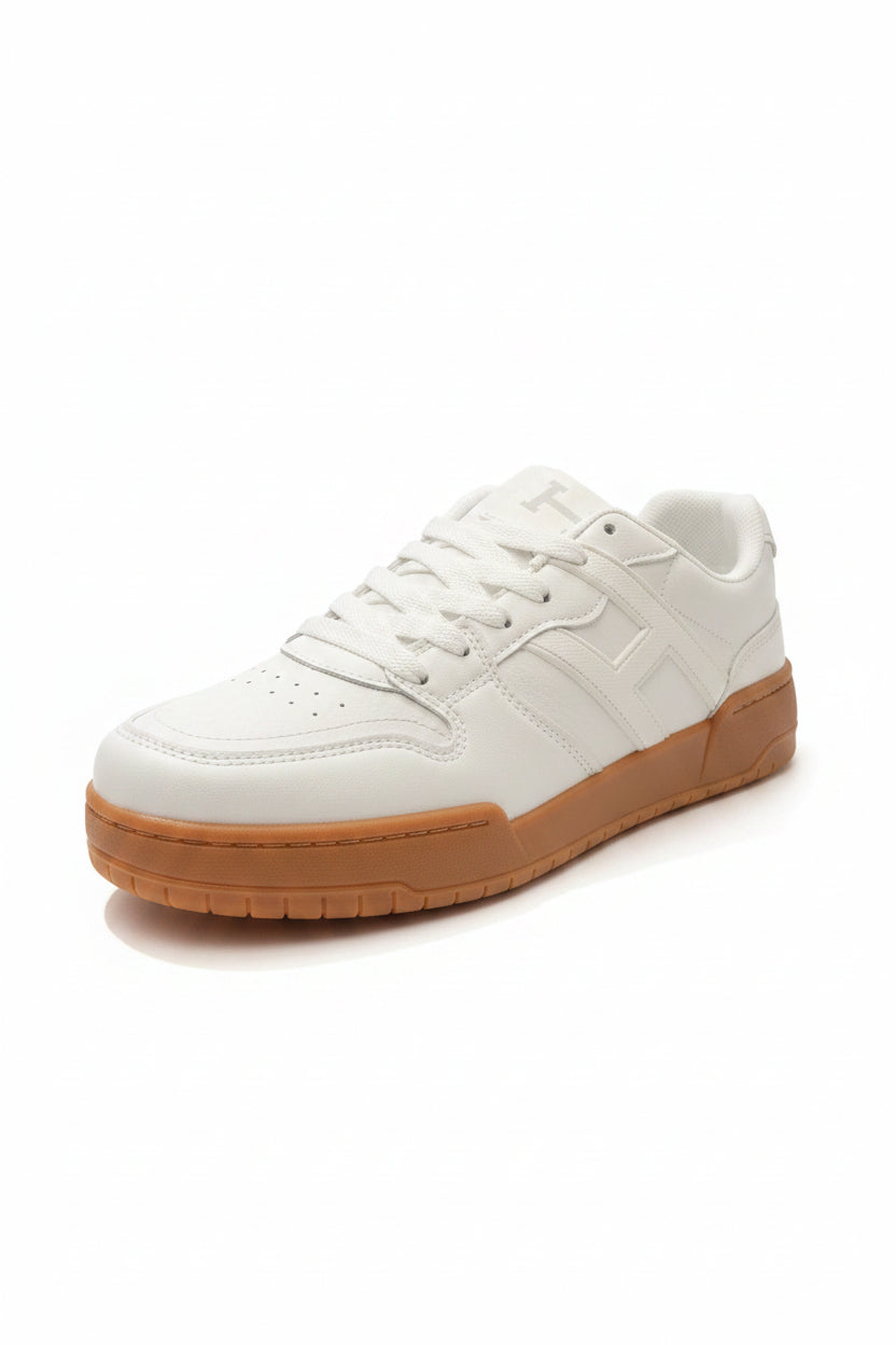 Men's Hard Soda White Sneakers