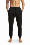 Men's Plain Closed Bottom Joggers