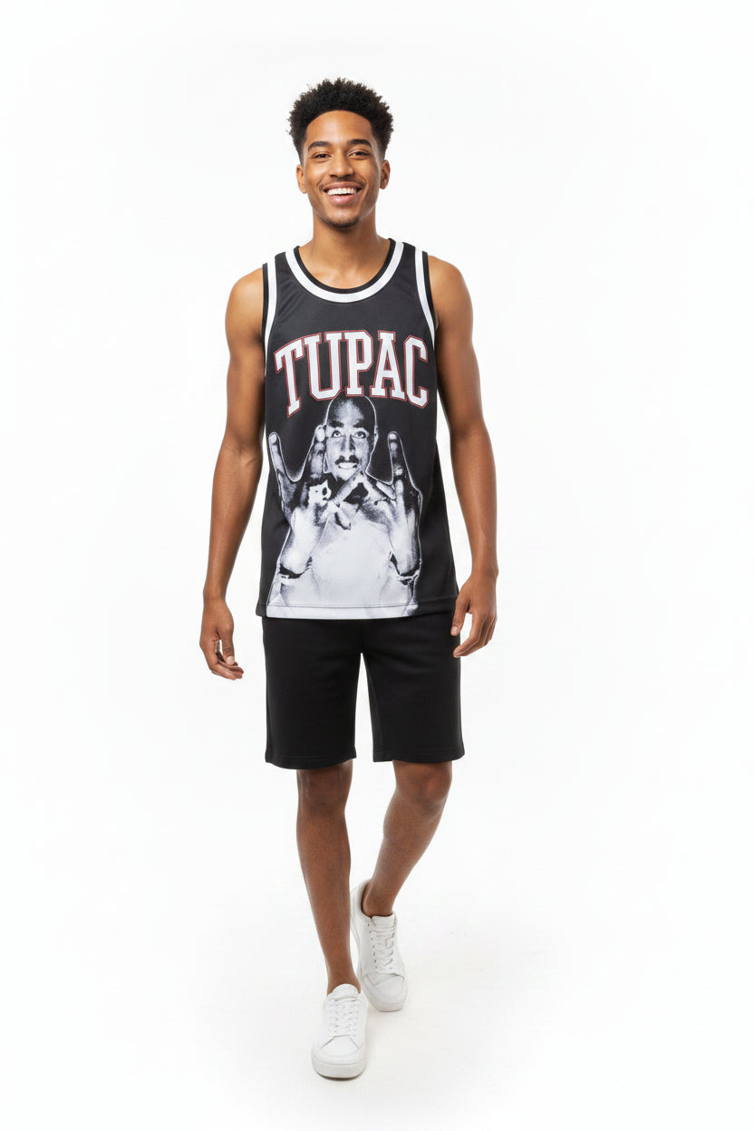 Tupac Muscle Tee