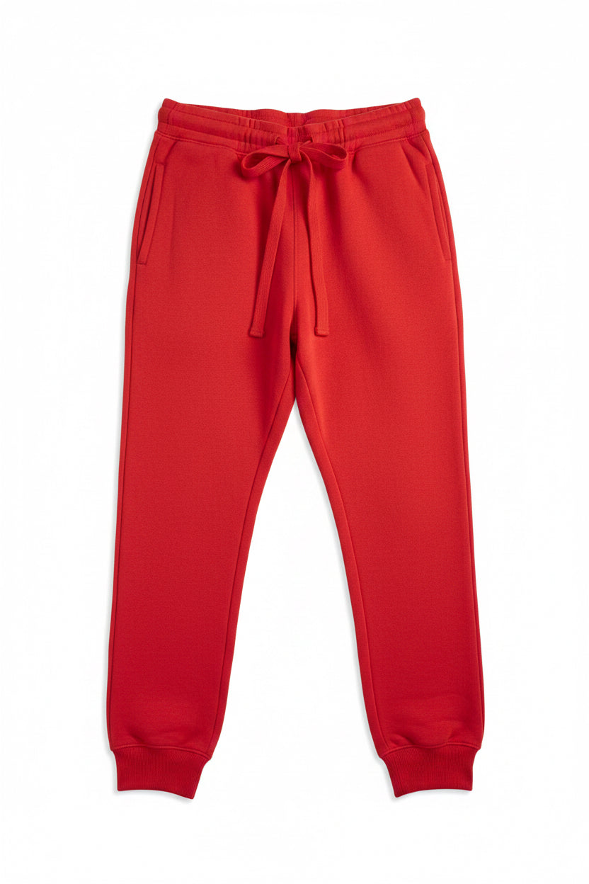 Men's Plain Closed Bottom Joggers