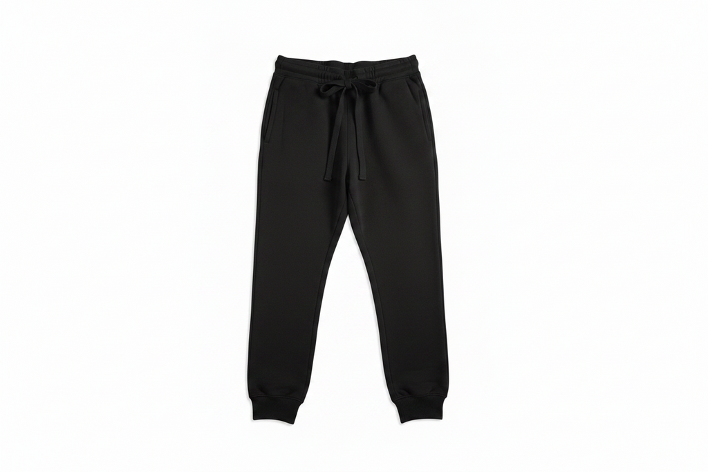Men's Plain Closed Bottom Joggers