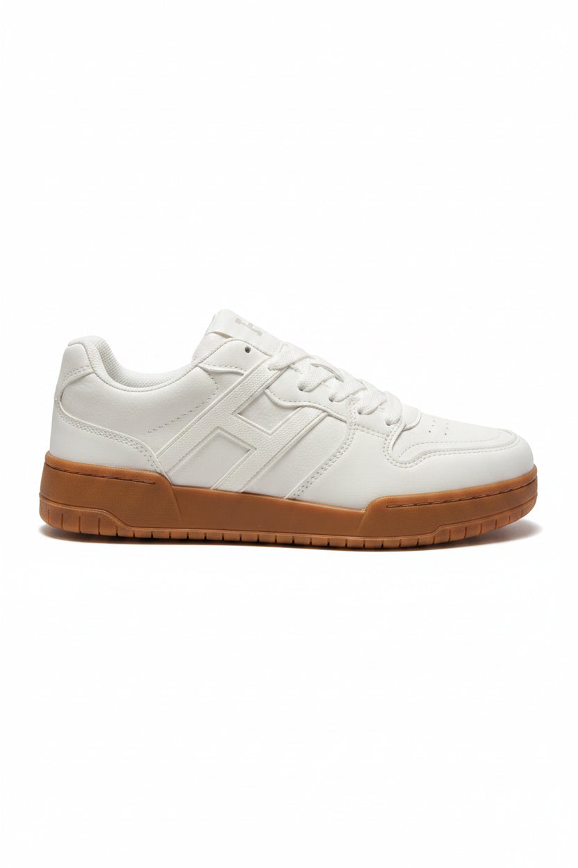 Men's Hard Soda White Sneakers