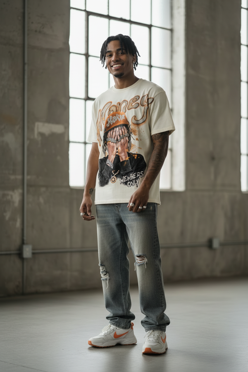 Money Maker Members Only Graphic Tee