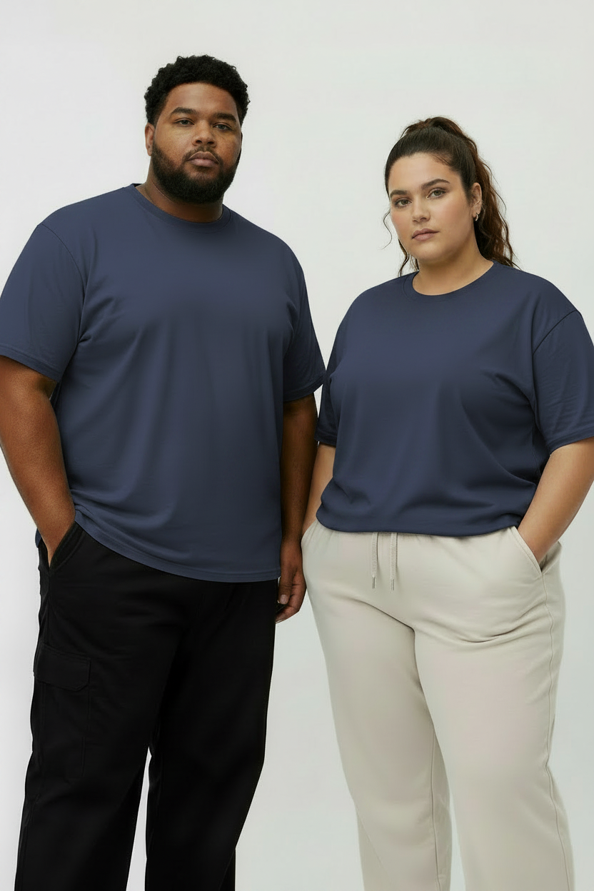 Cotton Best Big & Tall Plain T-Shirt