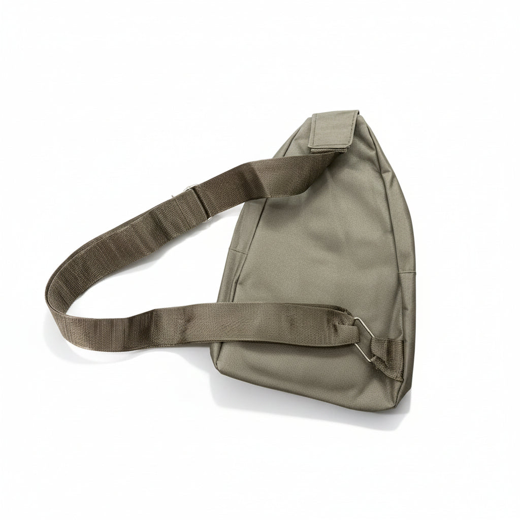 Crossbody Sling Bag – Multi-Pocket Chest Shoulder Bag (Blue or Black)
