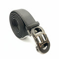 Moderno Men's Leather Belt — Black