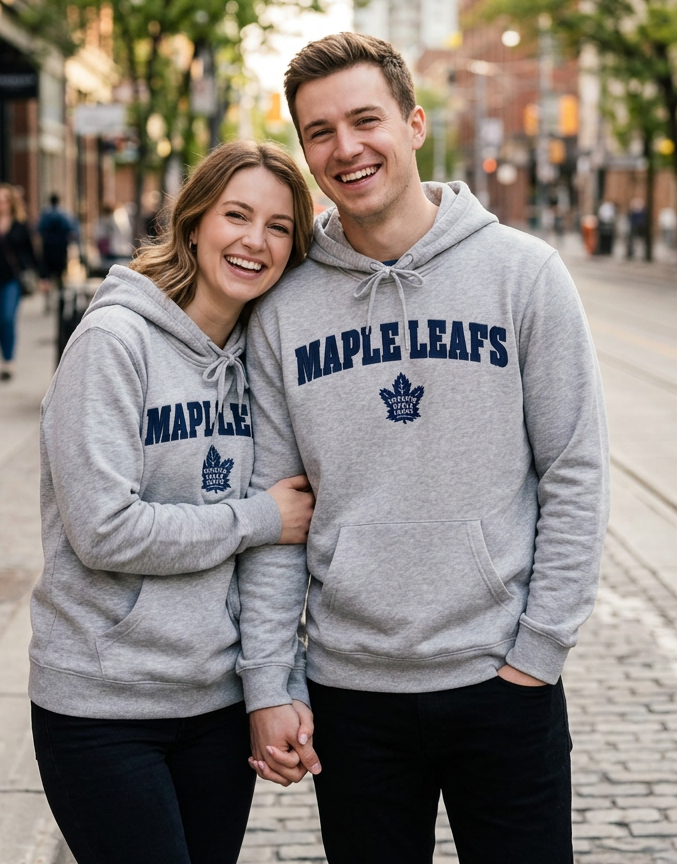 Unisex Toronto Maple Leafs Embroidered Hoodie
