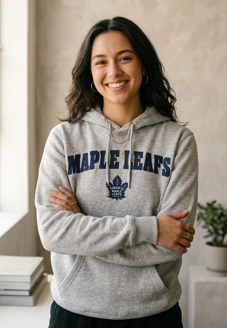 Unisex Toronto Maple Leafs Embroidered Hoodie