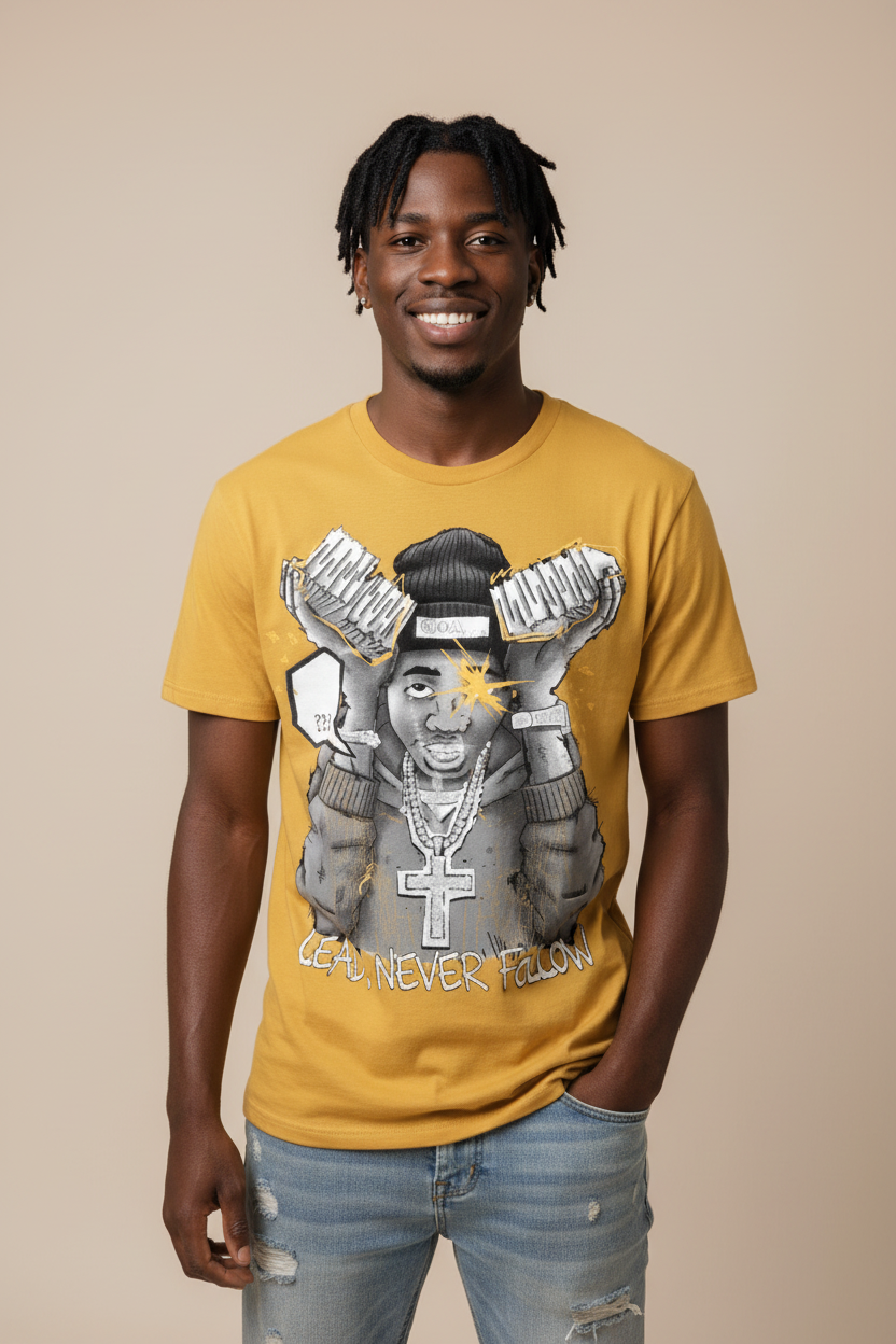 Lead Never Follow Graphic Tee