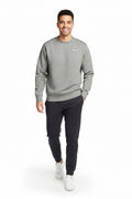 Nike Men's Club Fleece Crewneck Sweatshirt – Heather Grey