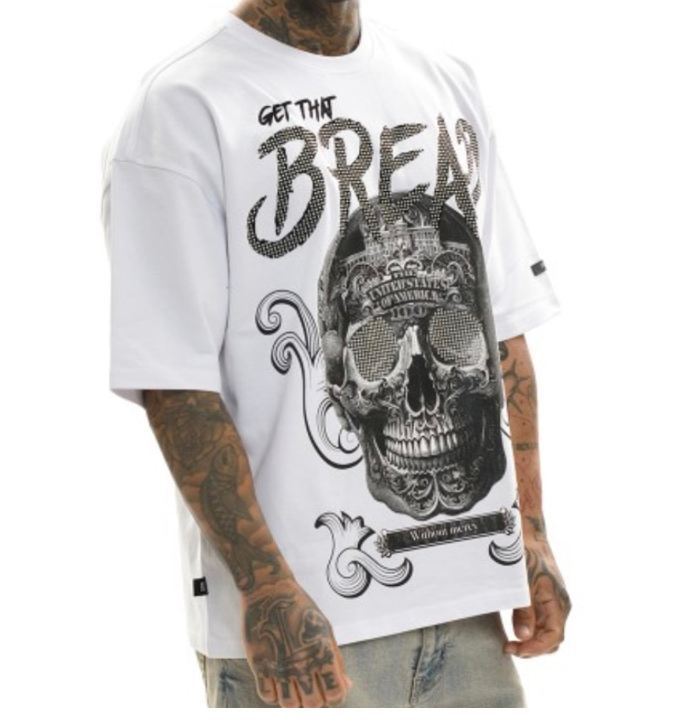 Get That Bread Skull Graphic Tee