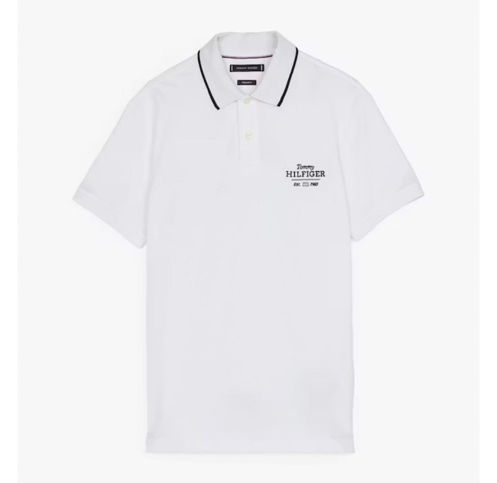 Tommy Hilfiger Men's Logo Polo – White