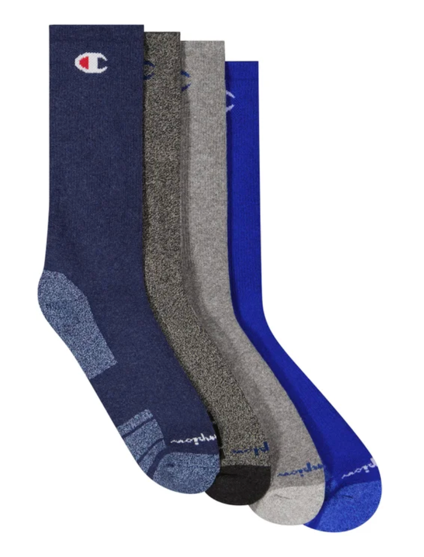 Champion Men's Crew Socks 8-Pack