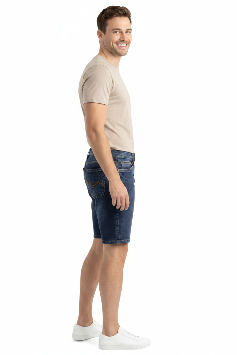 Urban Star Men's Jean Short - side view