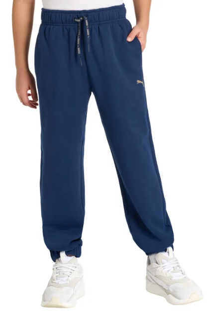 Puma Kids' Joggers – Gray, Navy, Black & Pink