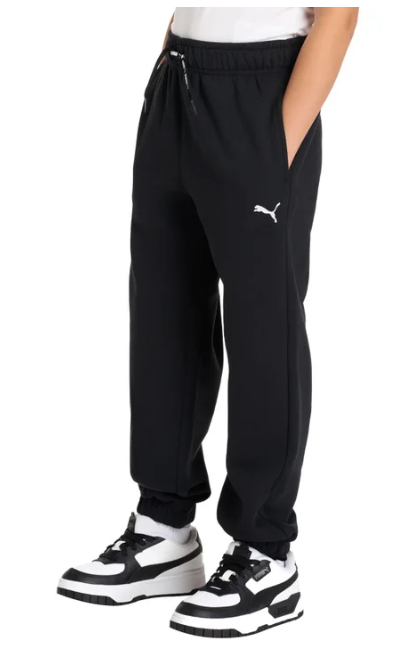 Puma Kids' Joggers – Gray, Navy, Black & Pink